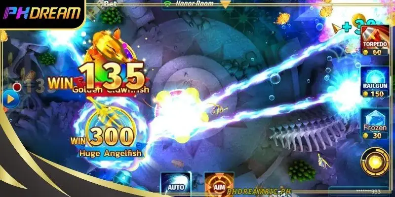 Mega Fishing is built around responsive controls, engaging visuals