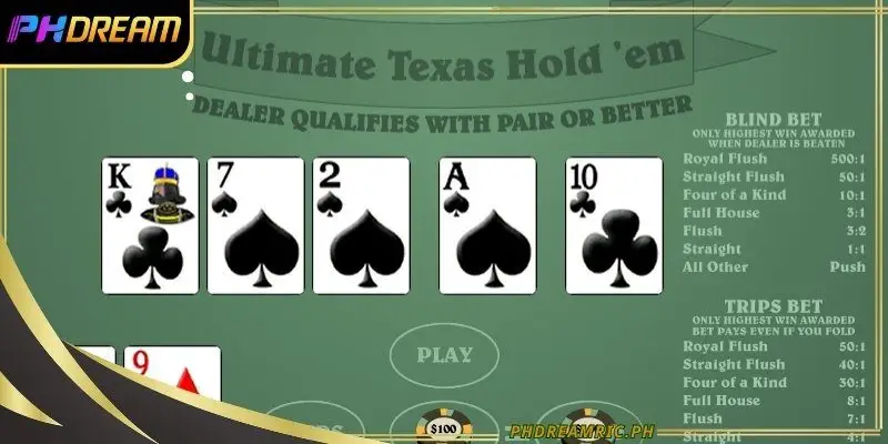 Ultimate Texas Hold'em is designed as a fast-paced casino card game